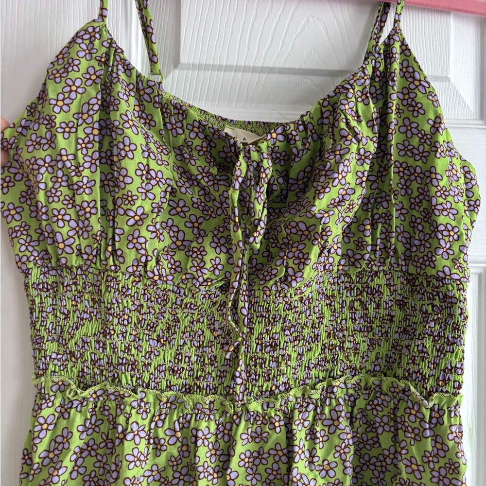 Green and purple mini dress form pacsun/la hearts ๐ - Picture 2 of 5